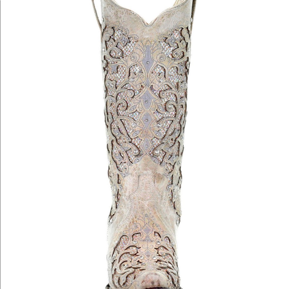 Womens Corral Glitter boots